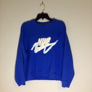 Blue Nike Sweater
